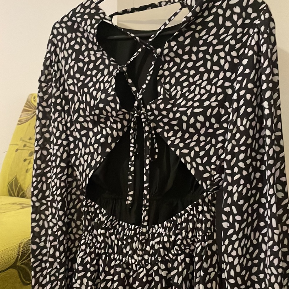 Speckled print dress size 8 - Picture 4 of 6